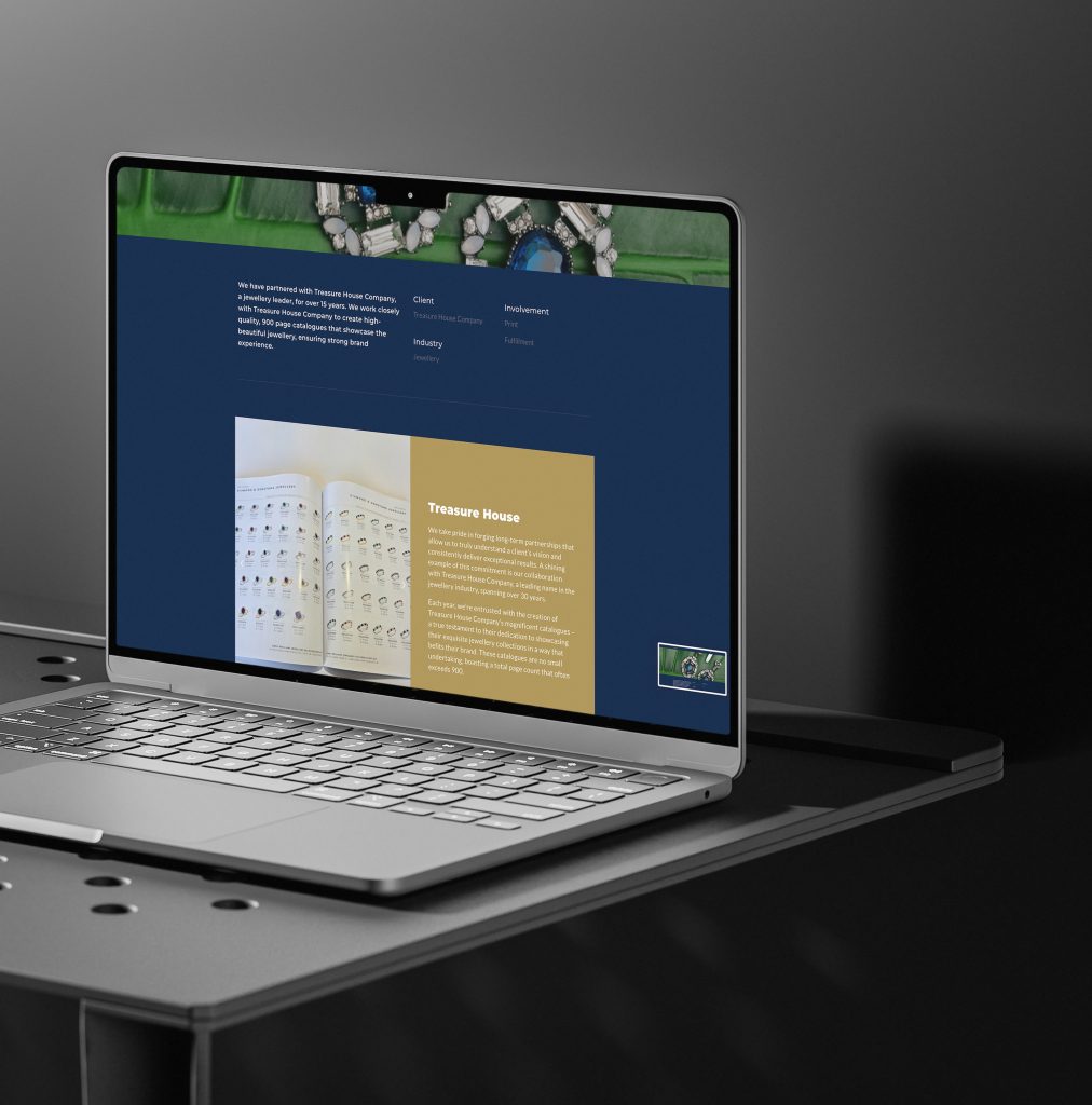 Fingerprint website design and development